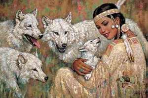Притча о двух волках. Мифы индейцев Северной Америки.